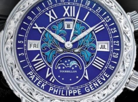 Patek Philippe Replica Watches Are Coated With Enamel,Full Of Quality And Refinement