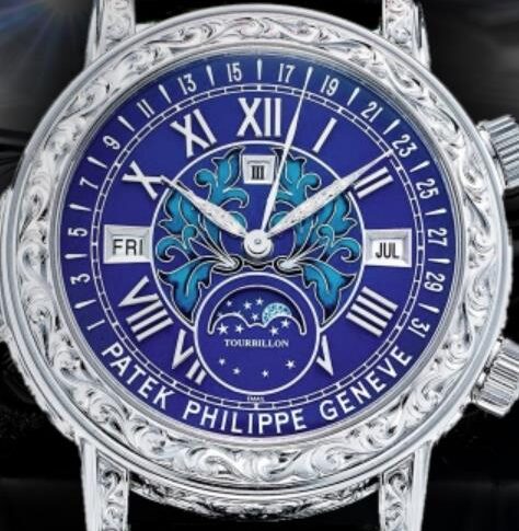 Patek Philippe Replica Watches Are Coated With Enamel,Full Of Quality And Refinement